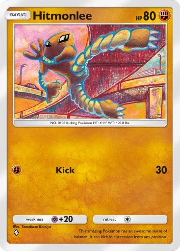 Hitmonlee - 1 - A2b - #40