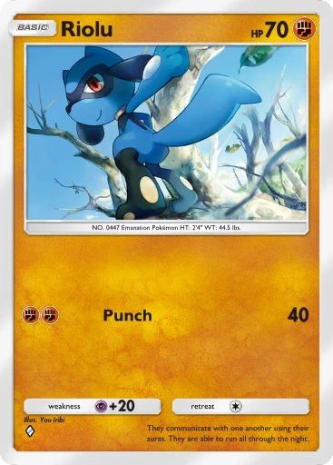Riolu - 1 - A2b - #42