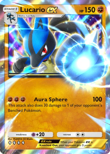 Lucario ex - 4 - A2b - #43
