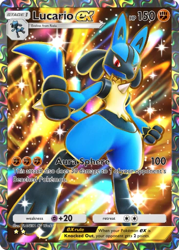 ルカリオEX Lucario EX #107 Lucario EX #107 Prices | Pokemon Furious Fists | Pokemon Cards