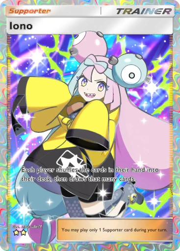 Iono (#88, Shining Revelry) • Pokémon TCG Pocket