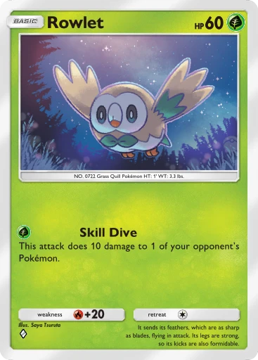 rowlet pokemon cards Rowlet (003/64) – Torena main image 0