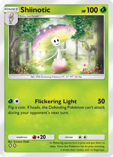 Shiinotic (Guardiões Celestiais #17/239, 2-Diamantes) | Pokémon