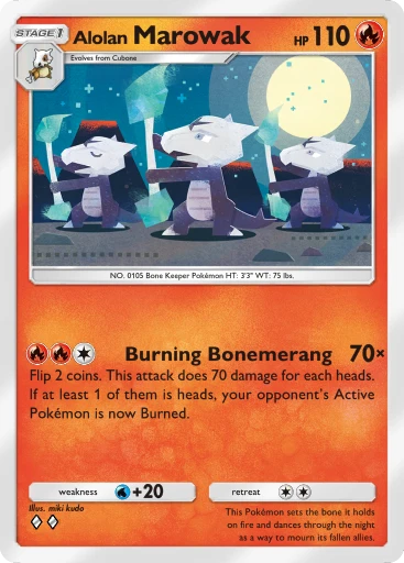 Alolan Marowak (Celestial Guardians #27/239, 2-Diamonds) | Pokmon TCG  Pocket
