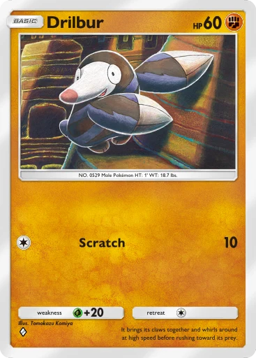 Drilbur (Pokémon TCG Pocket)