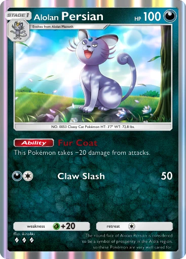 Persian de Alola (Pokémon TCG Pocket)