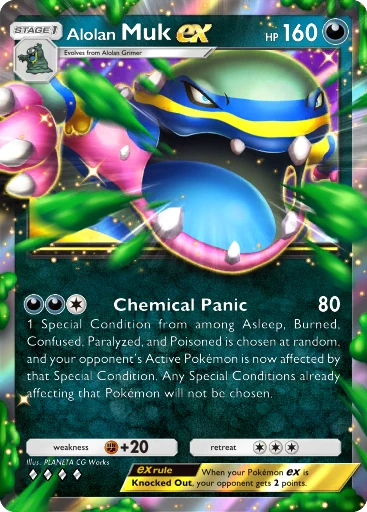 pokemon card muk Alolan Muk GX - 84/147 - Burning Shadows main image 0