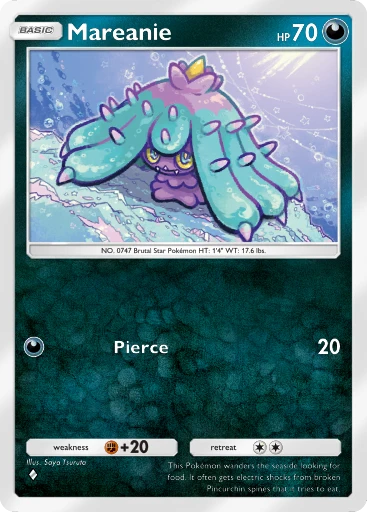 toxapex pokemon card Toxapex GX - SM - Guardians Rising [ULTRA RARE] [Near Mint] main image 0