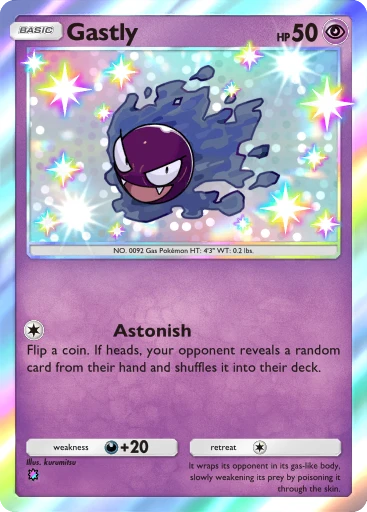 Gengar (#122, ♦️♦️♦️, Genetic Apex) • Pokémon TCG Pocket