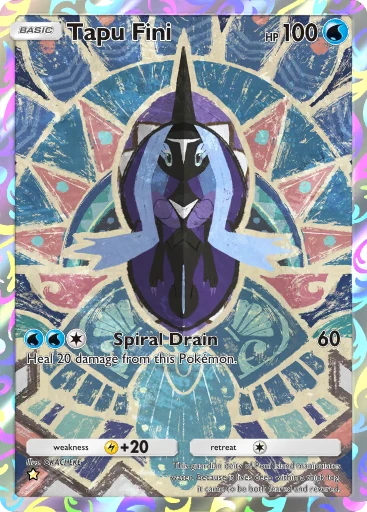 Tapu Fini (Celestial Guardians #164/239, 1-Star) | Pokmon TCG Pocket