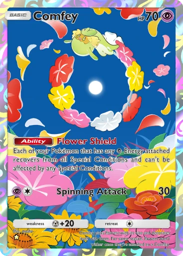 Comfey (Celestial Guardians #80/239, 3-Diamonds) | Pokmon TCG Pocket
