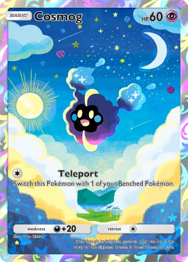 Cosmog (#67, 🎁, PROMO-A) • Pokémon TCG Pocket