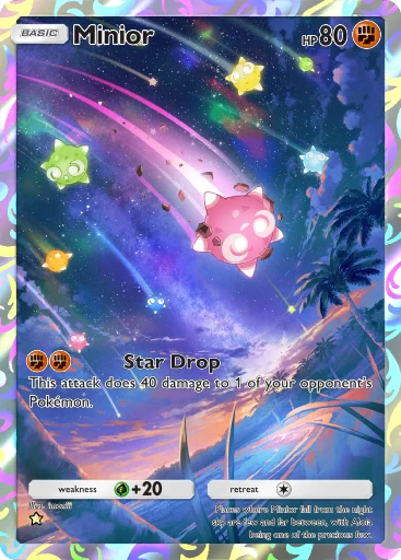 minior pokemon card price Minior - 201/182 - Paradox Rift main image 0