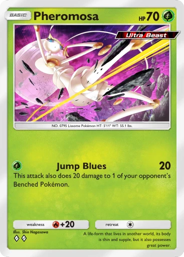 Pheromosa (Extradimensional Crisis #7/103, 2-Diamonds) | Pokmon TCG Pocket