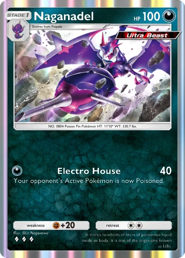 Naganadel (Extradimensional Crisis #45/103, 3-Diamonds) | Pokémon
