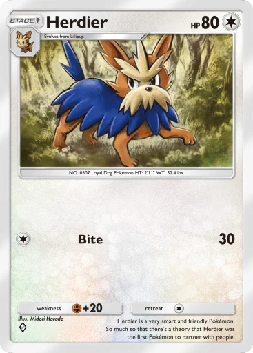 Herdier (Pokémon TCG Pocket)