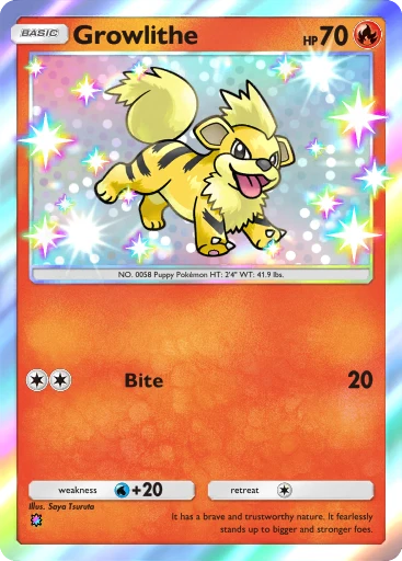 ガーディ PSA10 ポケキュン シャイニーコレクション Growlithe ガーディ PSA10 ポケキュン シャイニーコレクション Growlithe