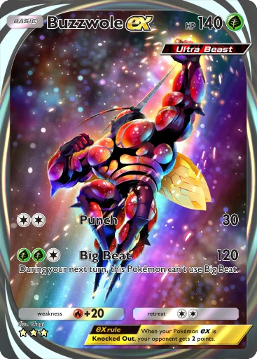 Buzzwole ex (Extradimensional Crisis #88/103, 3-Stars) | Pokmon TCG Pocket Buzzwole ex (Extradimensional Crisis #88/103, 3-Stars) | Pokmon TCG Pocket