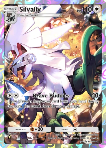 pokemon card silvally SM064 Silvally