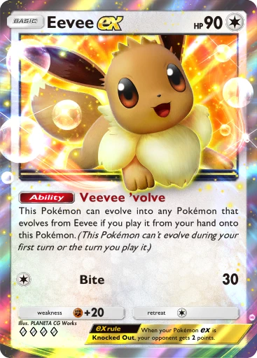 Eevee (Genetic Apex #207/226, 1-Diamond) | Pokémon TCG Pocket