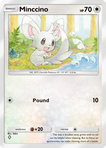 Minccino (Eevee Grove #62/107, 1-Diamond) | Pokmon TCG Pocket