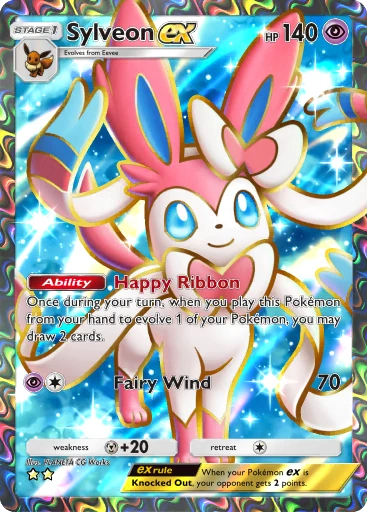 Sylveon EX 英語版 Sylveon ex (#81, Eevee Grove) • Pokémon TCG Pocket