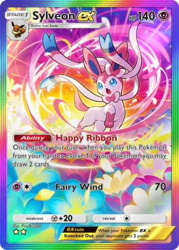 Sylveon EX 英語版 Sylveon ex (#89, Eevee Grove) • Pokémon TCG Pocket