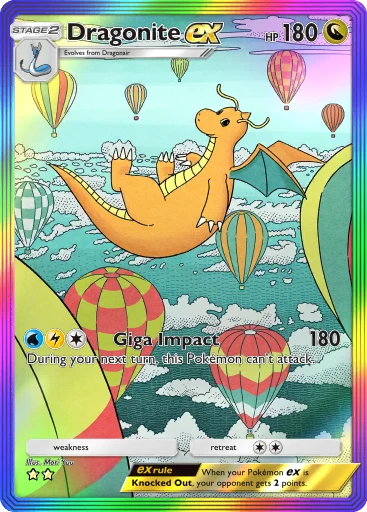 Dragonite ex (Eevee Grove #90/107, 2-Stars) | Pokmon TCG Pocket