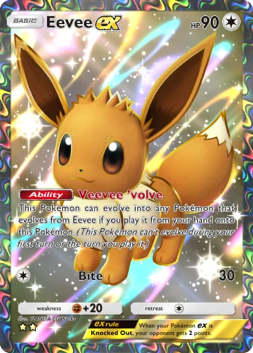 Eevee (#248, ⭐, Genetic Apex) • Pokémon TCG Pocket