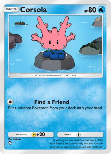 coral pokemon card Pokemon - Corsola (29/122) main image 1