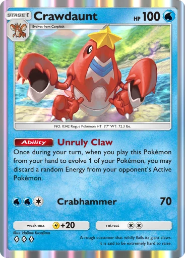 Crawdaunt (Pokémon TCG Pocket)