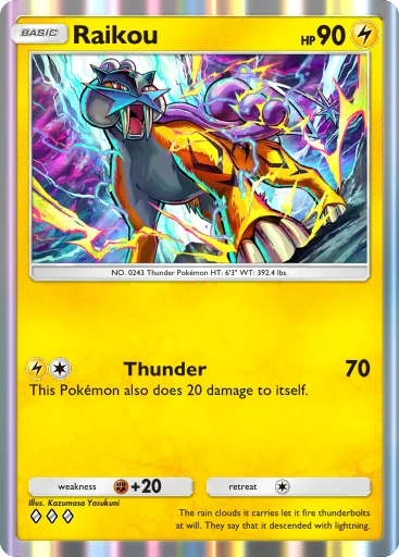 pokemon cards raikou Raikou V 48/172 |Vivid Imagination Cards and Collectibles main image 1