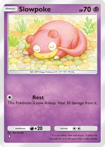 Slowpoke (Wisdom of Sea and Sky #73/241, 1-Diamond) | Pokmon TCG Pocket