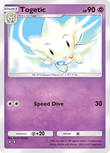 Togetic (Wisdom of Sea and Sky #79/241, 2-Diamonds) | Pokmon TCG Pocket Togetic (Wisdom of Sea and Sky #79/241, 2-Diamonds) | Pokmon TCG Pocket