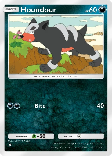 Houndour (Wisdom of Sea and Sky #117/241, 1-Diamond) | Pokmon TCG Pocket