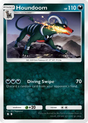 Houndoom (Triumphant Light #76/96, 1-Star) | Pokmon TCG Pocket