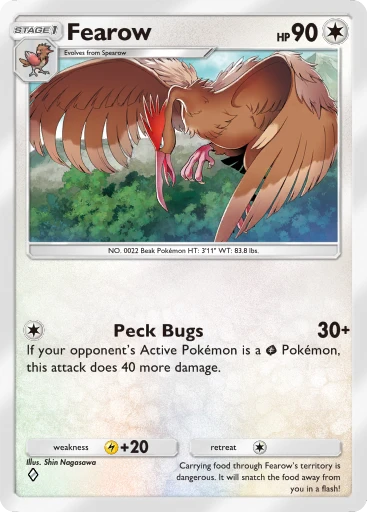 Fearow (Wisdom of Sea and Sky #130/241, 1-Diamond) | Pokmon TCG Pocket