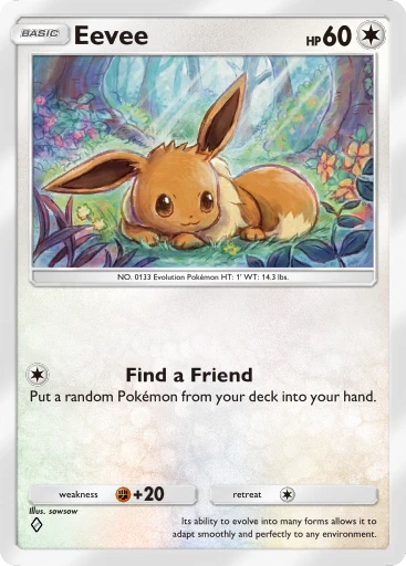 Eevee (Genetic Apex #248/226, 1-Star) | Pokémon TCG Pocket