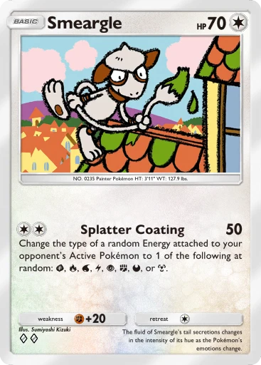 pokemon card smeargle Crayola Pokémon 18-page Giant Colouring Book – Elite Trainer Cards