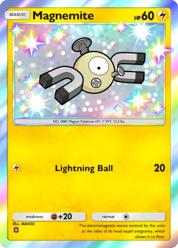 Magneton (#54, ♦️, Triumphant Light) • Pokémon TCG Pocket
