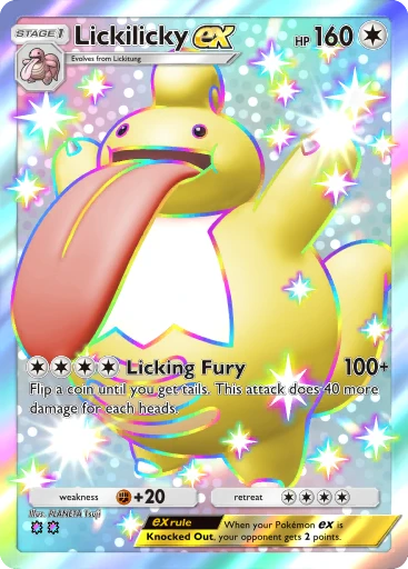 Lickilicky ex (#203, Space-Time Smackdown) • Pokémon TCG Pocket