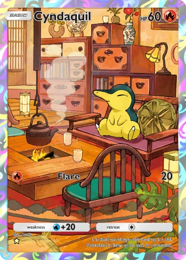 Cyndaquil (Wisdom of Sea and Sky #165/241, 1-Star) | Pokmon TCG Pocket Cyndaquil (Wisdom of Sea and Sky #165/241, 1-Star) | Pokmon TCG Pocket
