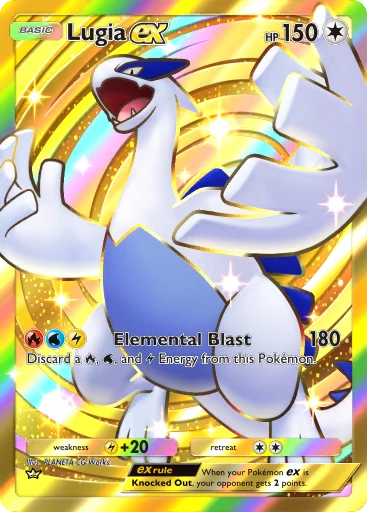 Lugia ex (#149, ♦️♦️♦️♦️, Wisdom of Sea and Sky