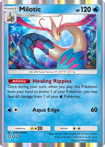 Milotic (Secluded Springs #22/71, 3-Diamonds) | Pokmon TCG Pocket Milotic (Secluded Springs #22/71, 3-Diamonds) | Pokmon TCG Pocket