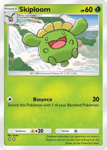 Skiploom (Secluded Springs #2/71, 2-Diamonds) | Pokmon TCG Pocket Skiploom (Secluded Springs #2/71, 2-Diamonds) | Pokmon TCG Pocket