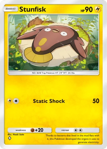 Stunfisk (Secluded Springs #29/71, 1-Diamond) | Pokémon TCG Pocket