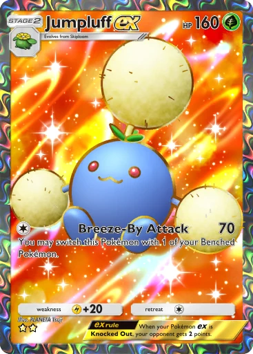 Jumpluff ex (Secluded Springs #78/71, 2-Stars) | Pokmon TCG Pocket