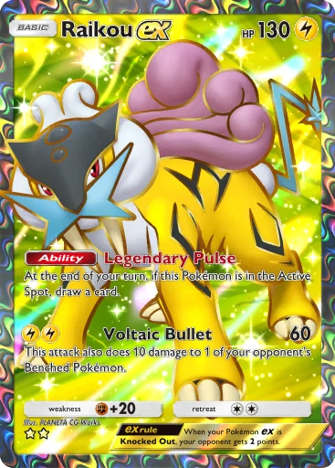 Raikou ex (Secluded Springs #81/71, 2-Stars) | Pokmon TCG Pocket Raikou ex (Secluded Springs #81/71, 2-Stars) | Pokmon TCG Pocket