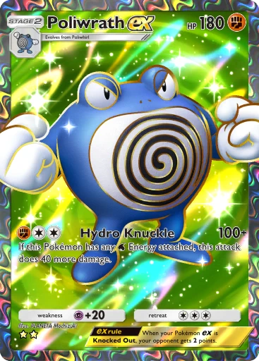 アメリカ購入品 綺麗 Poliwrath アメリカ購入品 綺麗 Poliwrath