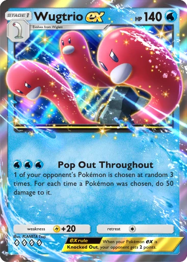 Wugtrio ex (Pokémon TCG Pocket)